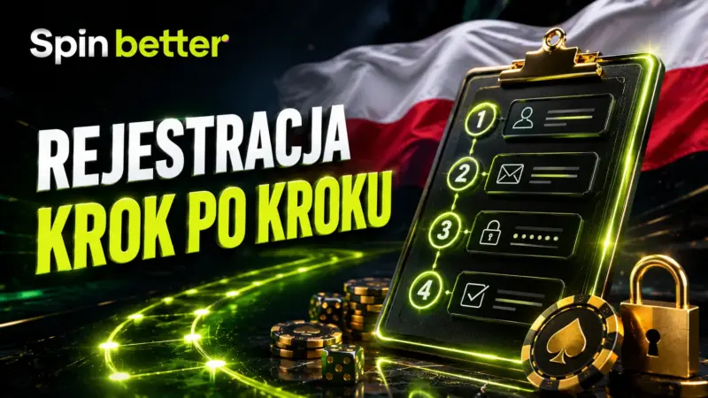 Rejestracja krok po kroku w Spinbetter